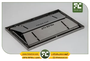 منقل تاشو استیل FELEZ CUT مدل ADOORAN